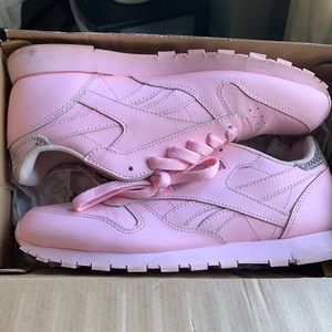 Reebok Classic leather metallic junior classic sneaker